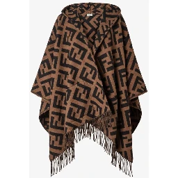 Fendi Coats Tobacco