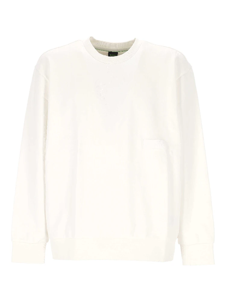 BOSS Sweaters White