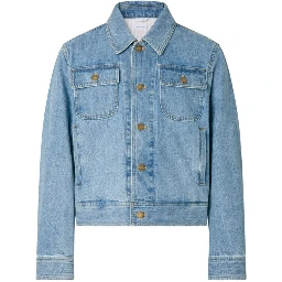 Thom Browne Jackets Light Blue