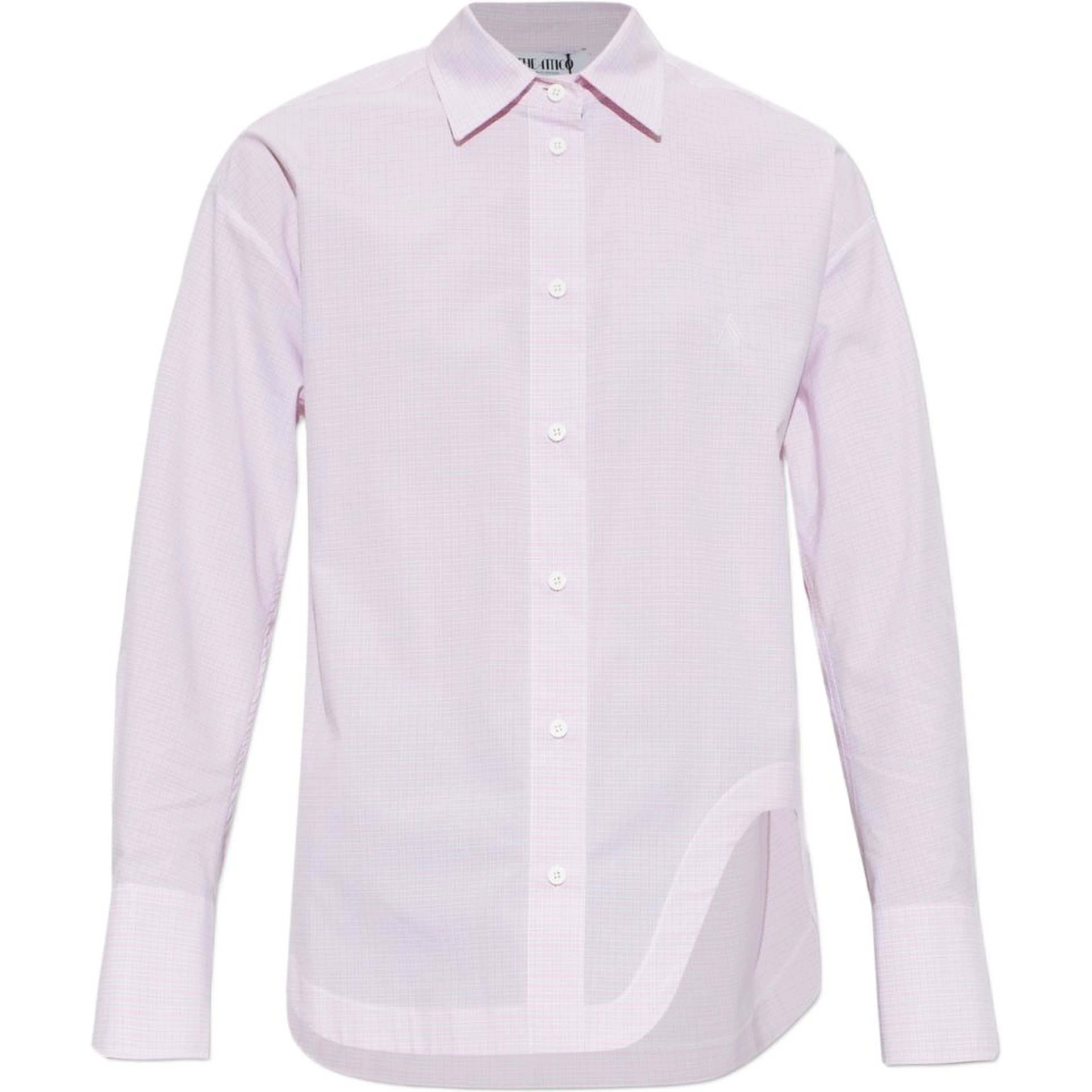THE ATTICO Shirts White/Pink