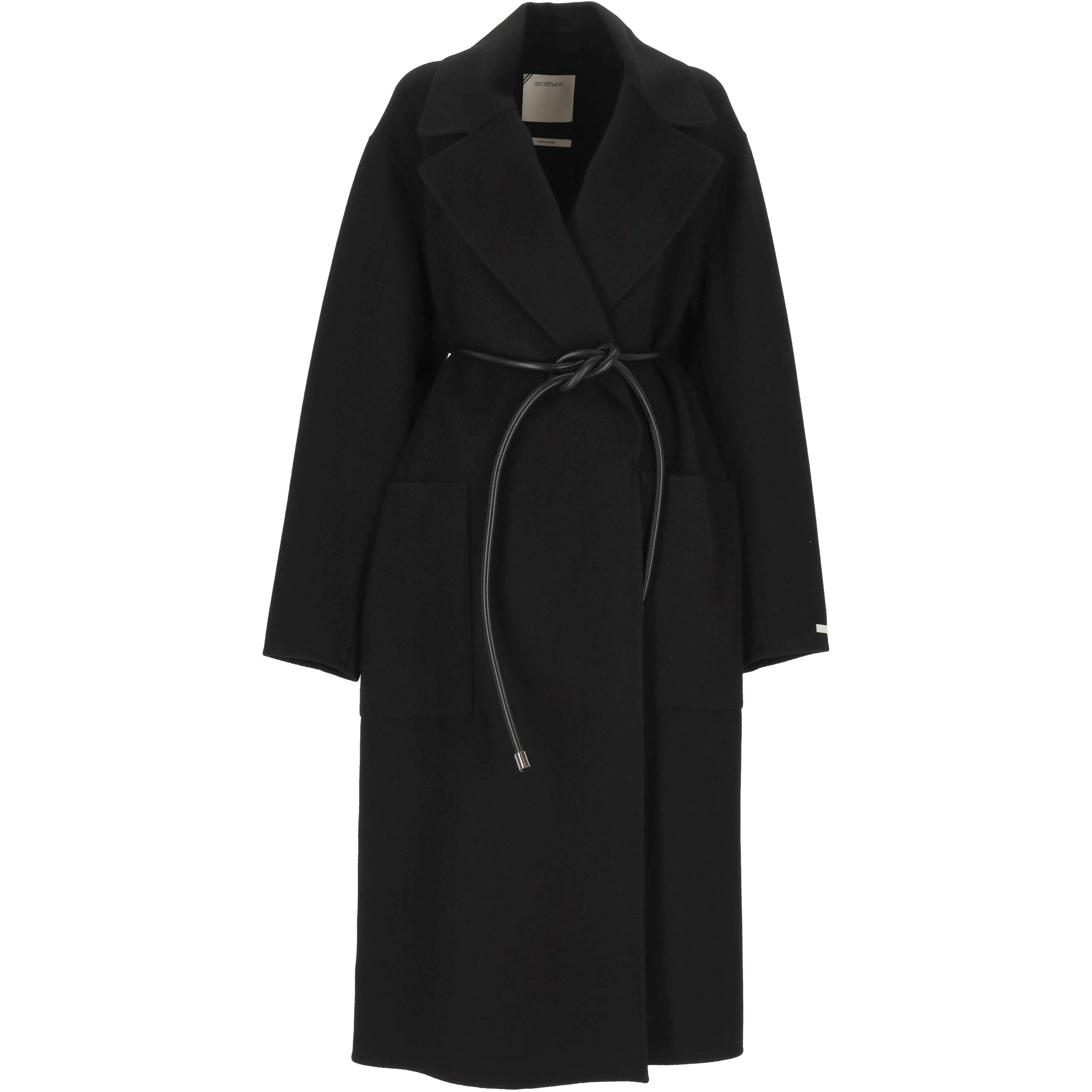 MAX MARA SPORTMAX Coats Black