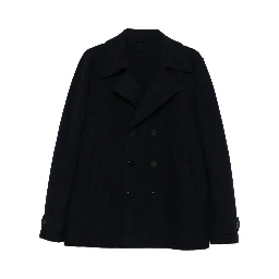 Harris Wharf London Coats Navy blue