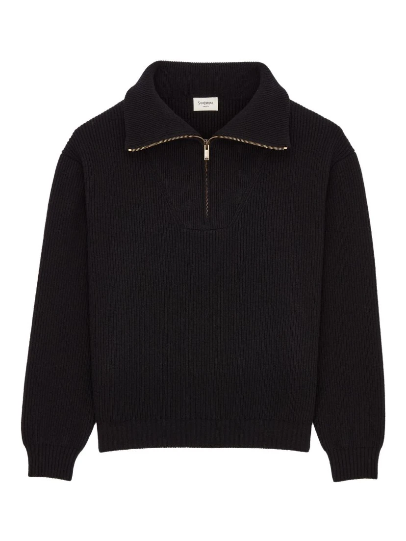 Saint Laurent Sweaters Black