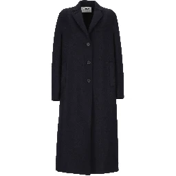 Harris Wharf London Coats Navy blue