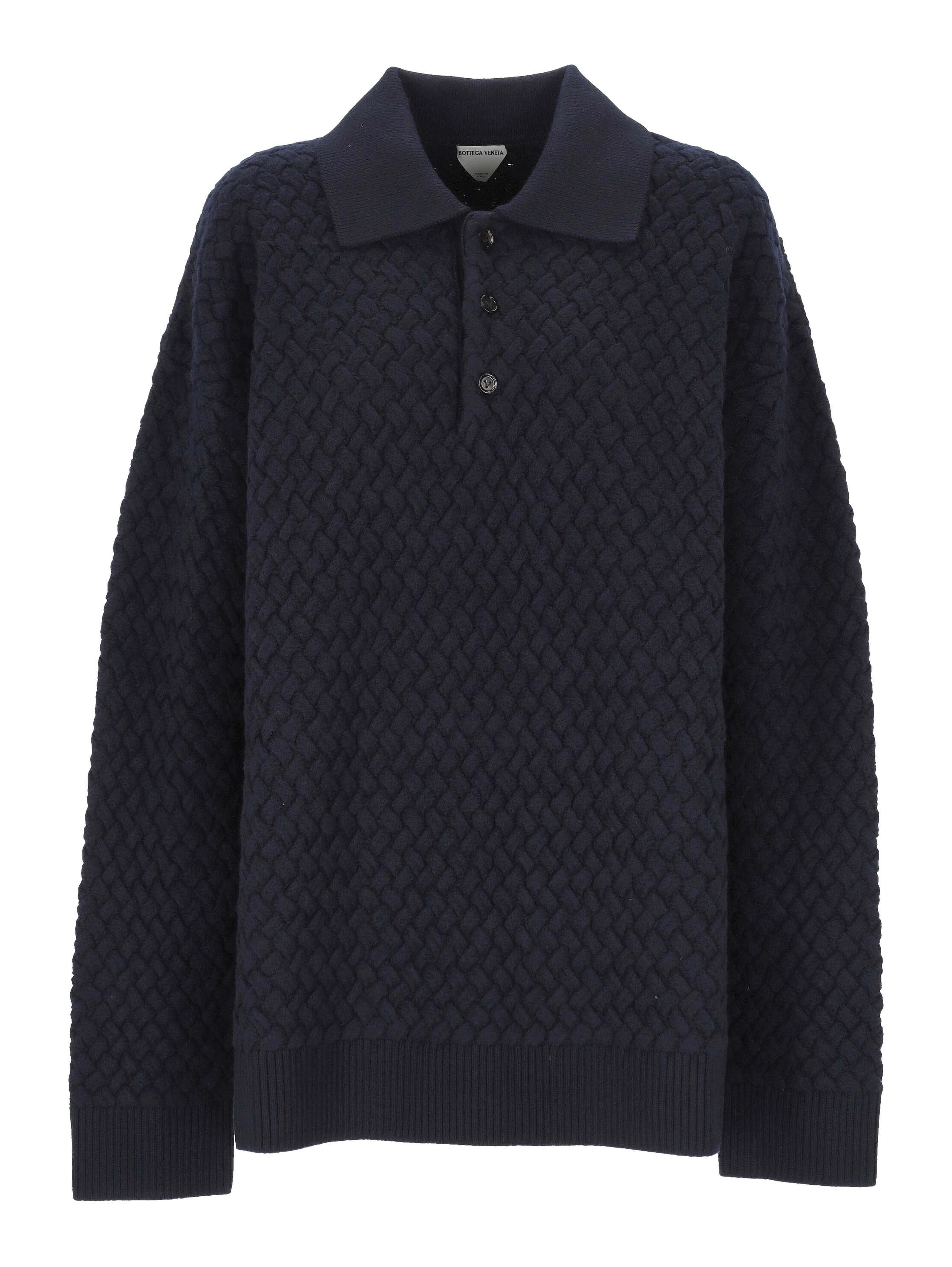 Bottega Veneta T-shirts and Polos Midnight blue