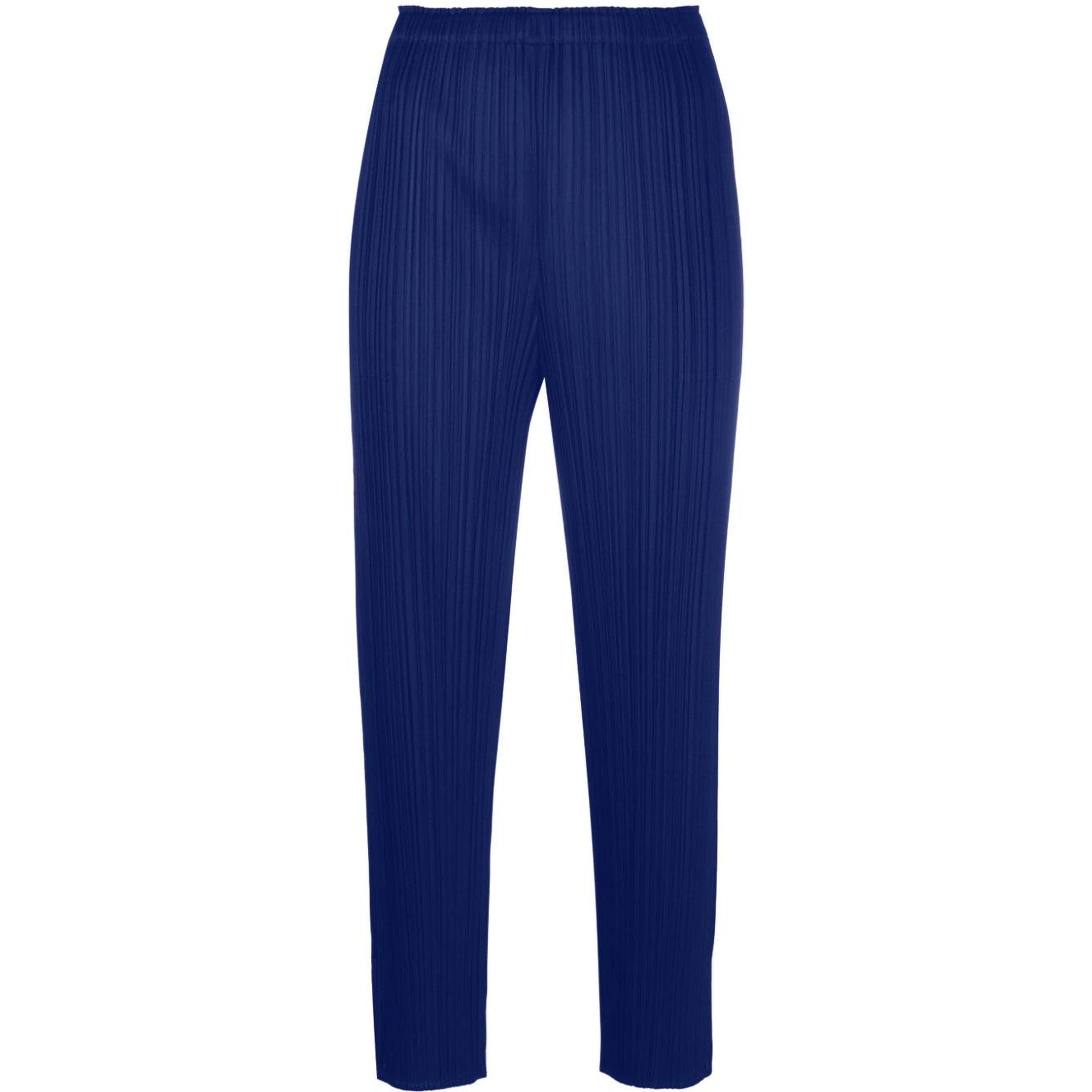 ISSEY MIYAKE PLEATS PLEASE Trousers Blue