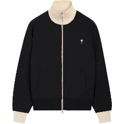 Ami Sweaters Black/ivory