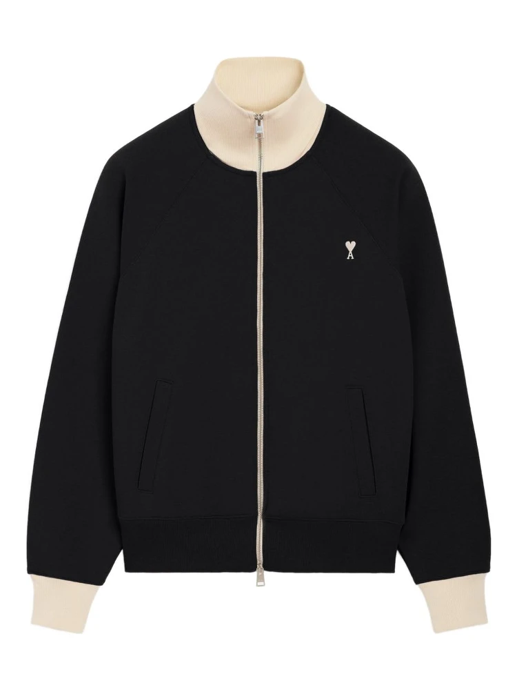 Ami Sweaters Black/ivory
