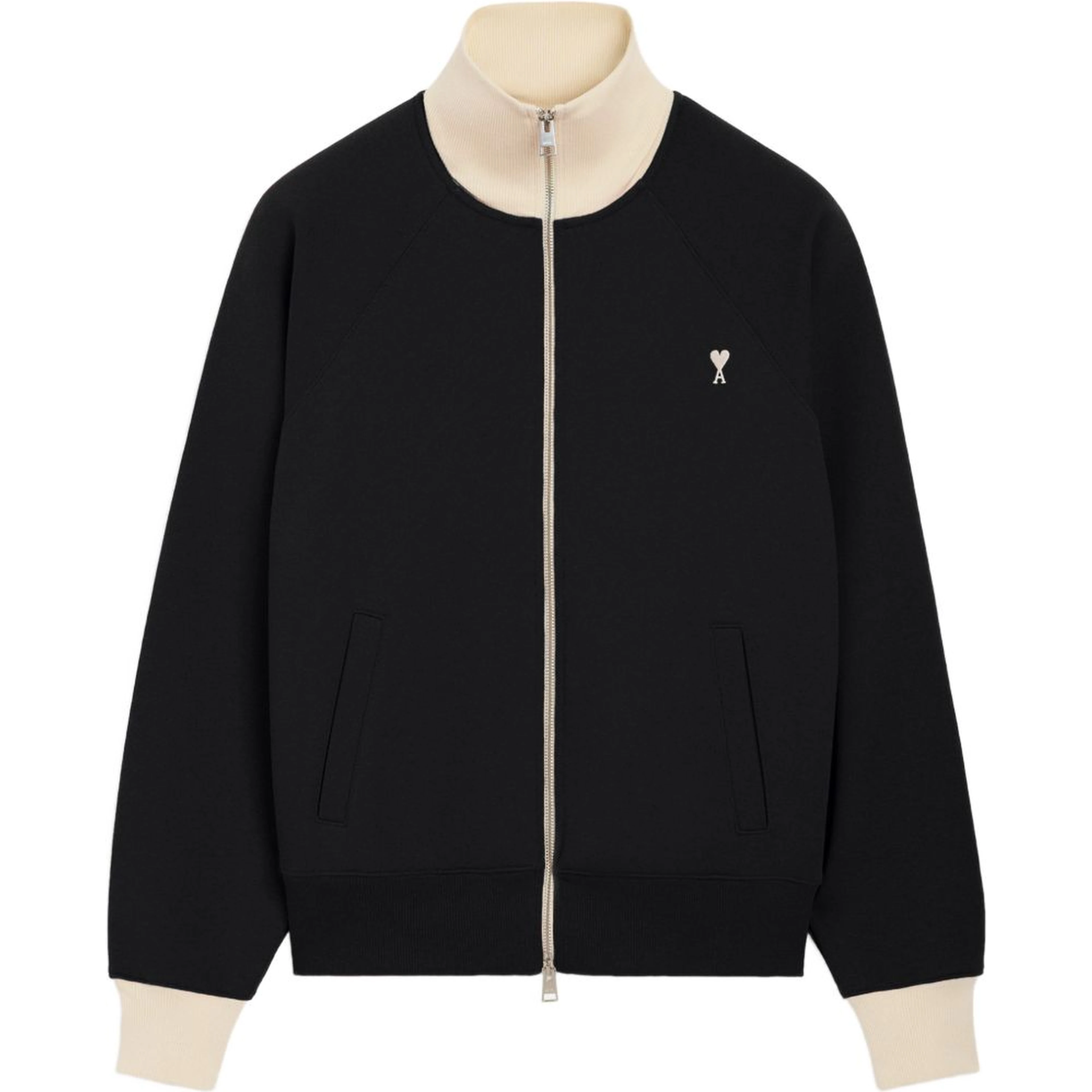 Ami Sweaters Black/ivory