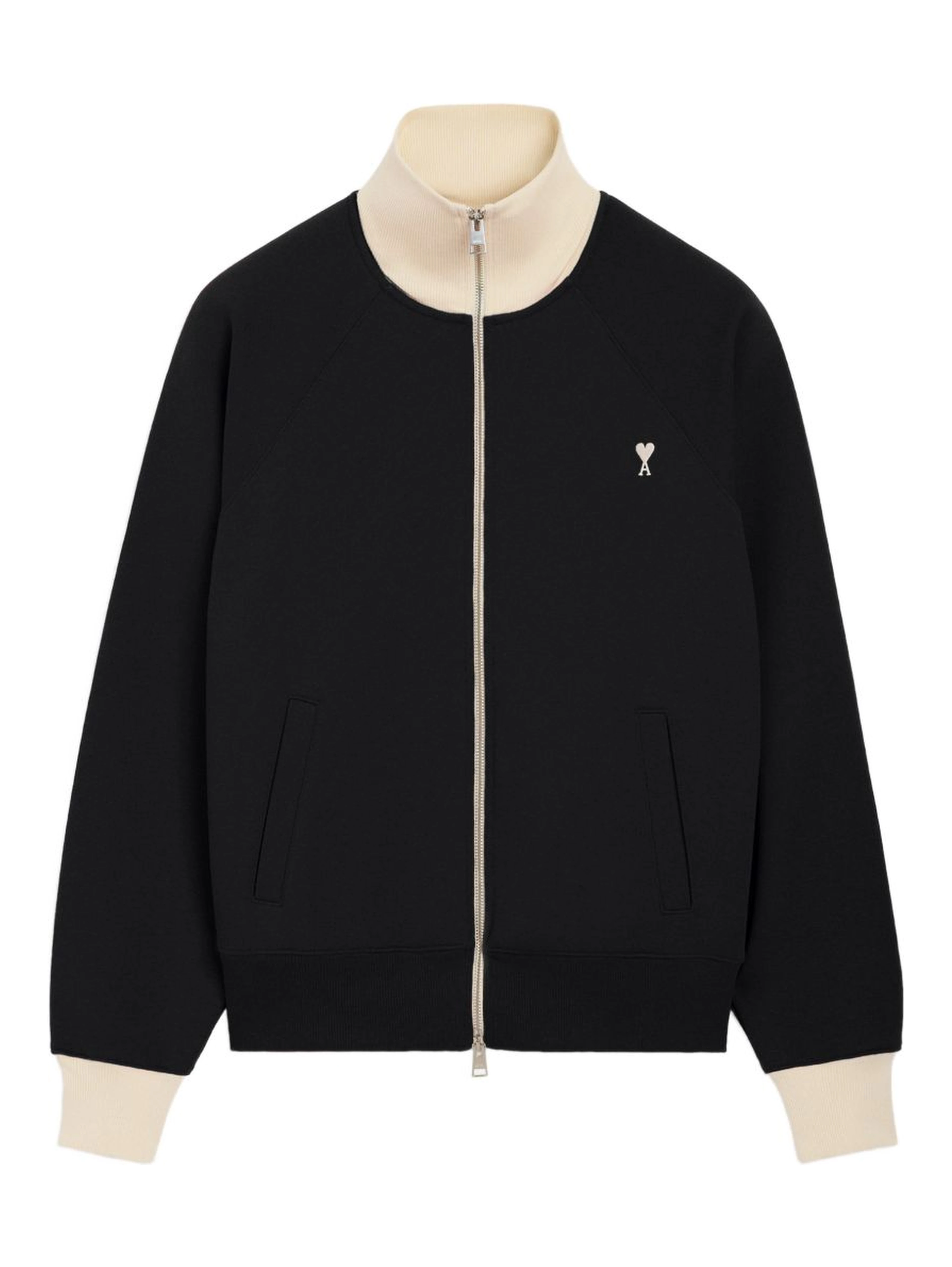 Ami Sweaters Black/ivory