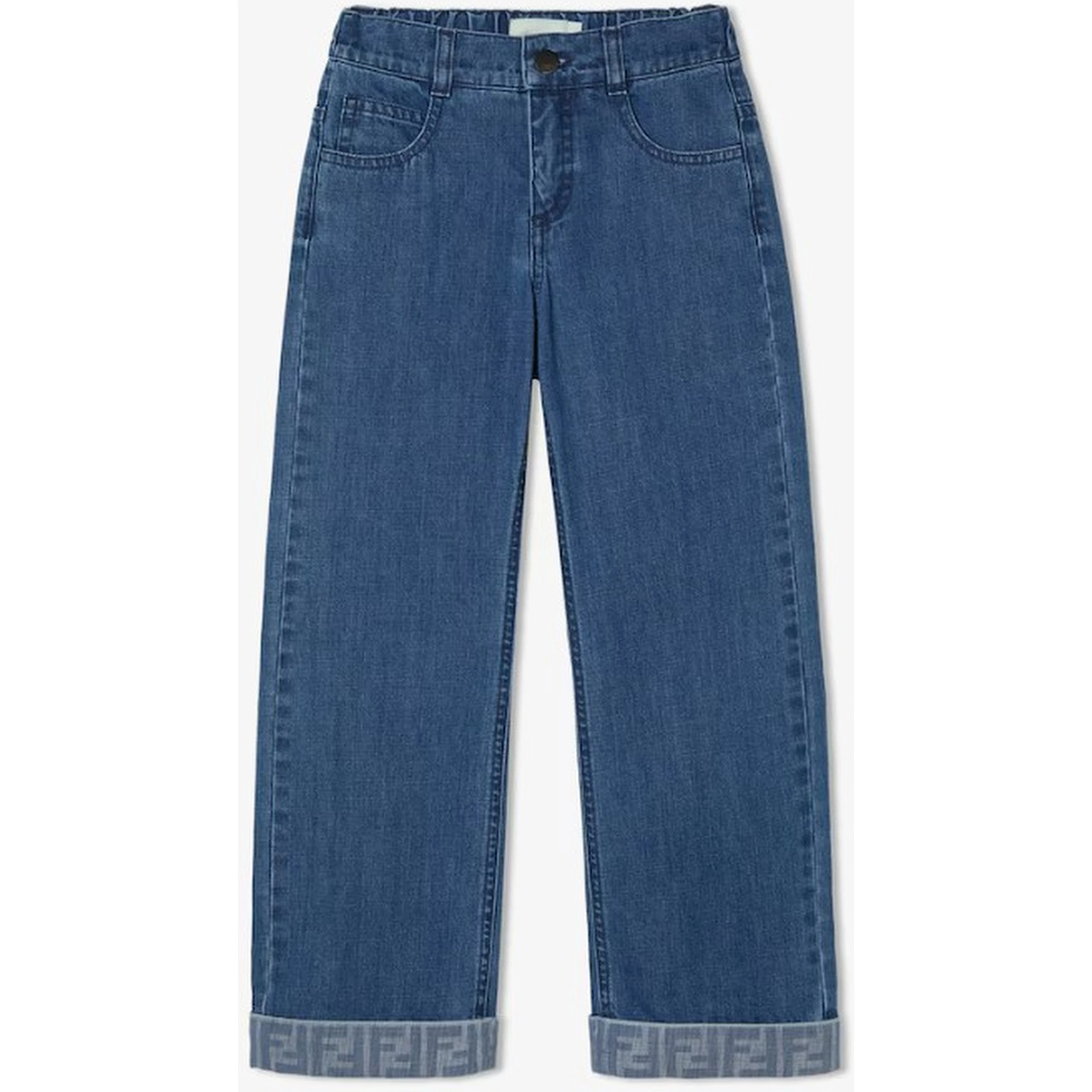 FENDI KIDS Trousers Dark Blue