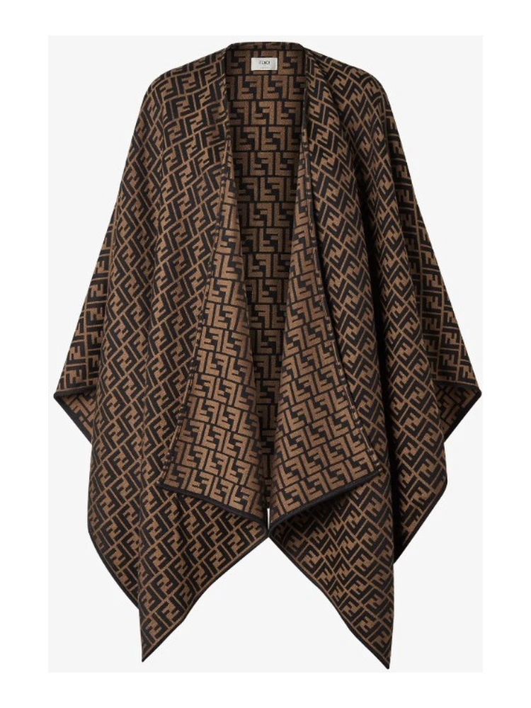 Fendi Coats Tobacco