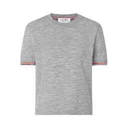 Thom Browne T-shirts and Polos Light grey