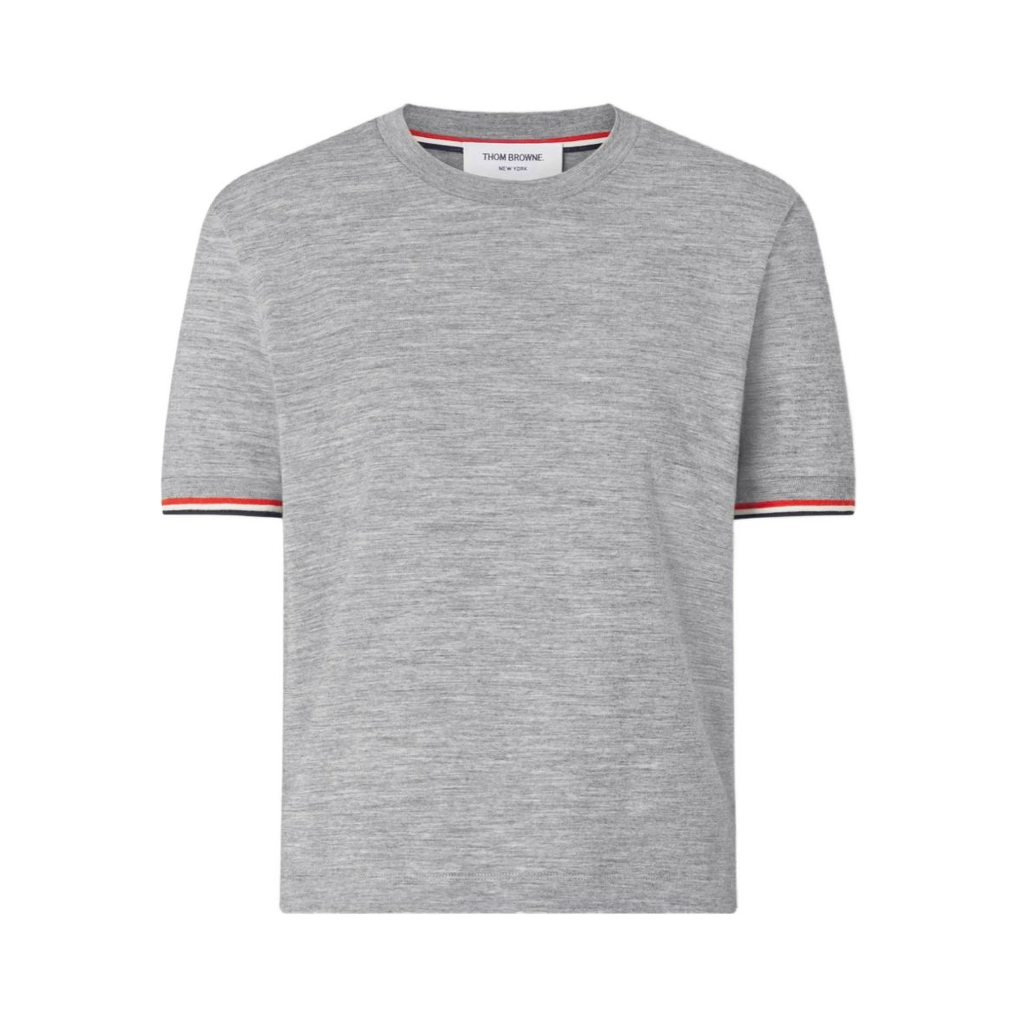 Thom Browne T-shirts and Polos Light grey