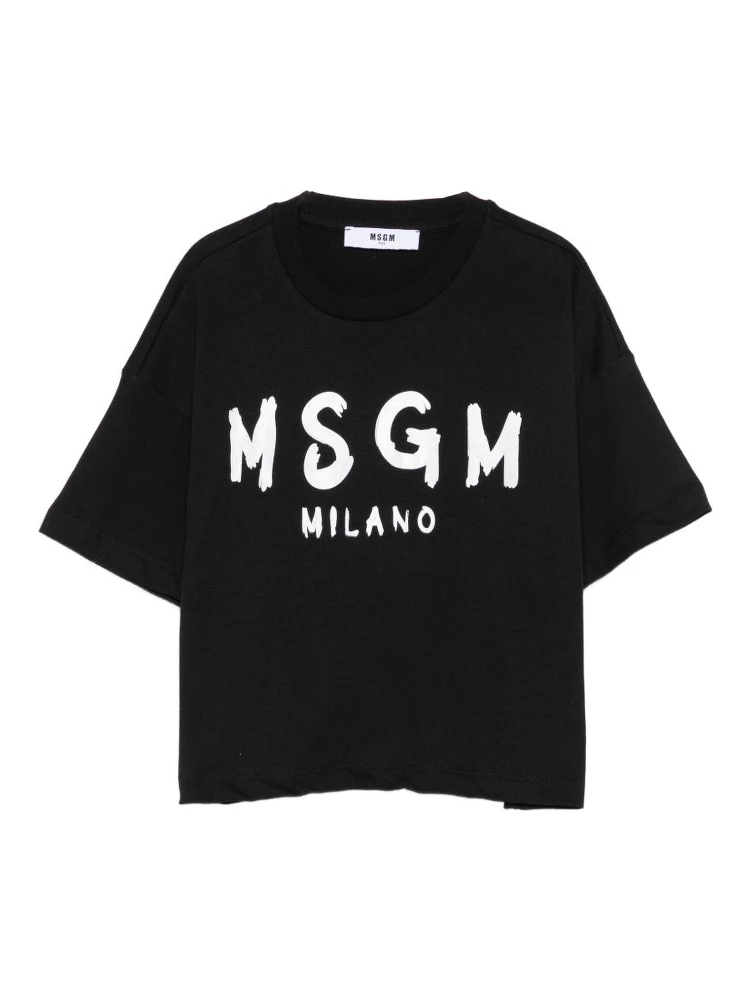 MSGM KIDS T-shirts and Polos Black