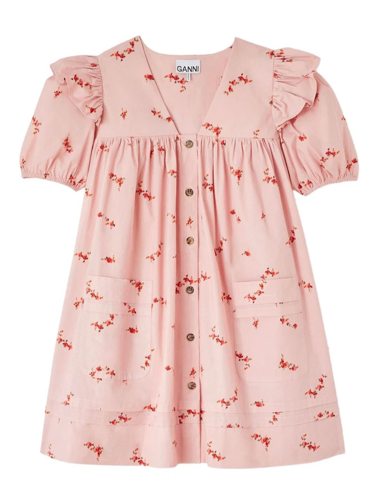 GANNI Dresses Silver pink