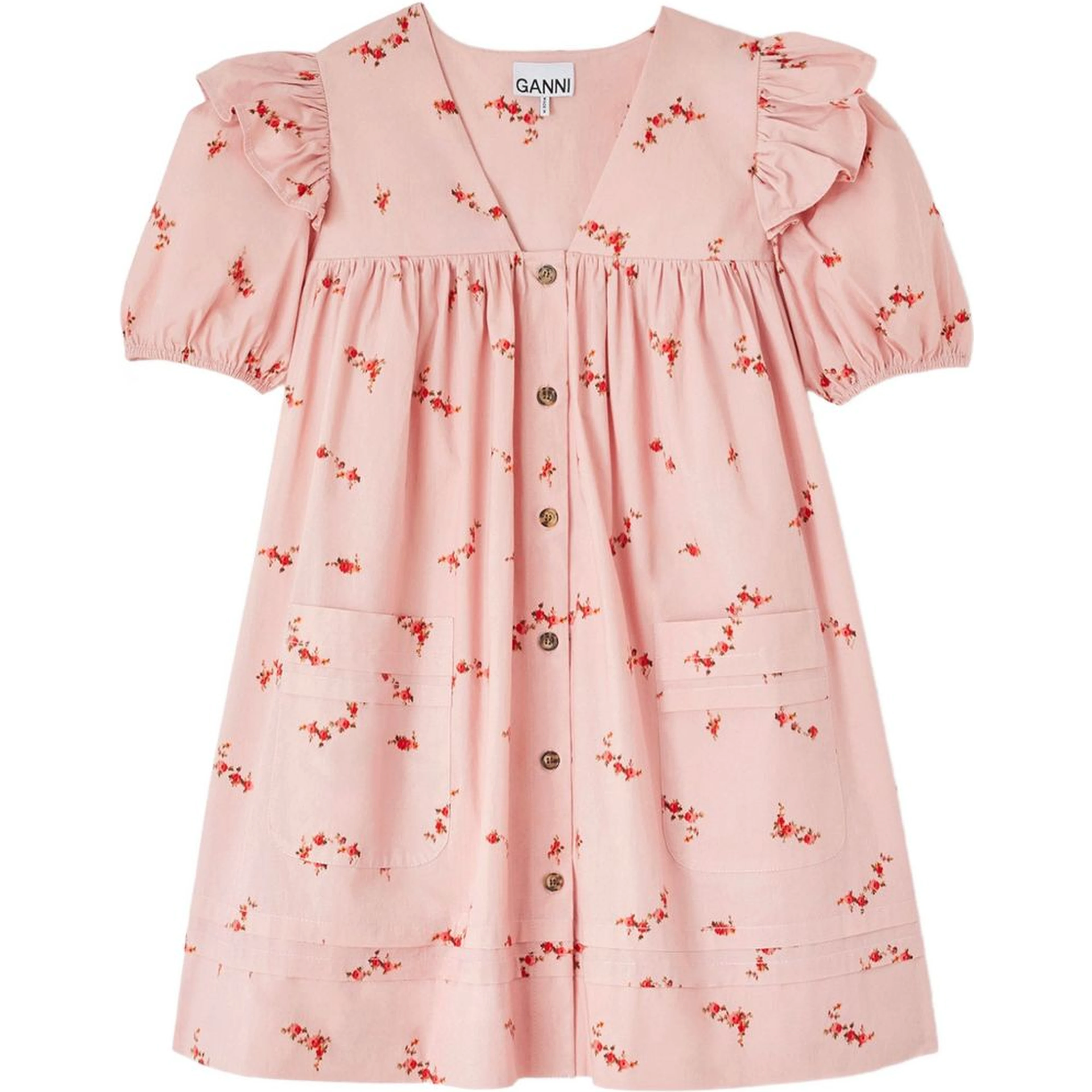 GANNI Dresses Silver pink