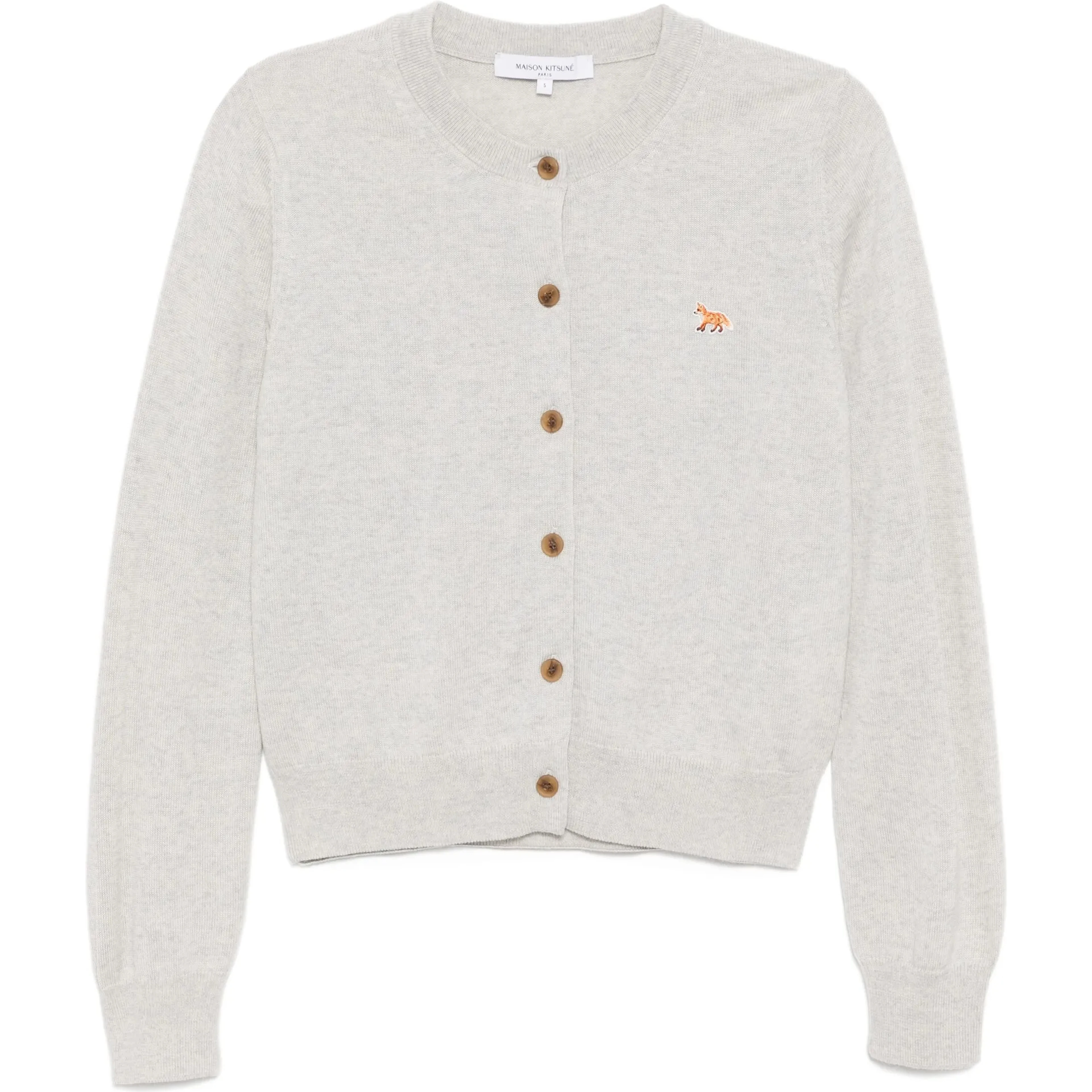 MAISON KITSUNE' Sweaters Light grey melange