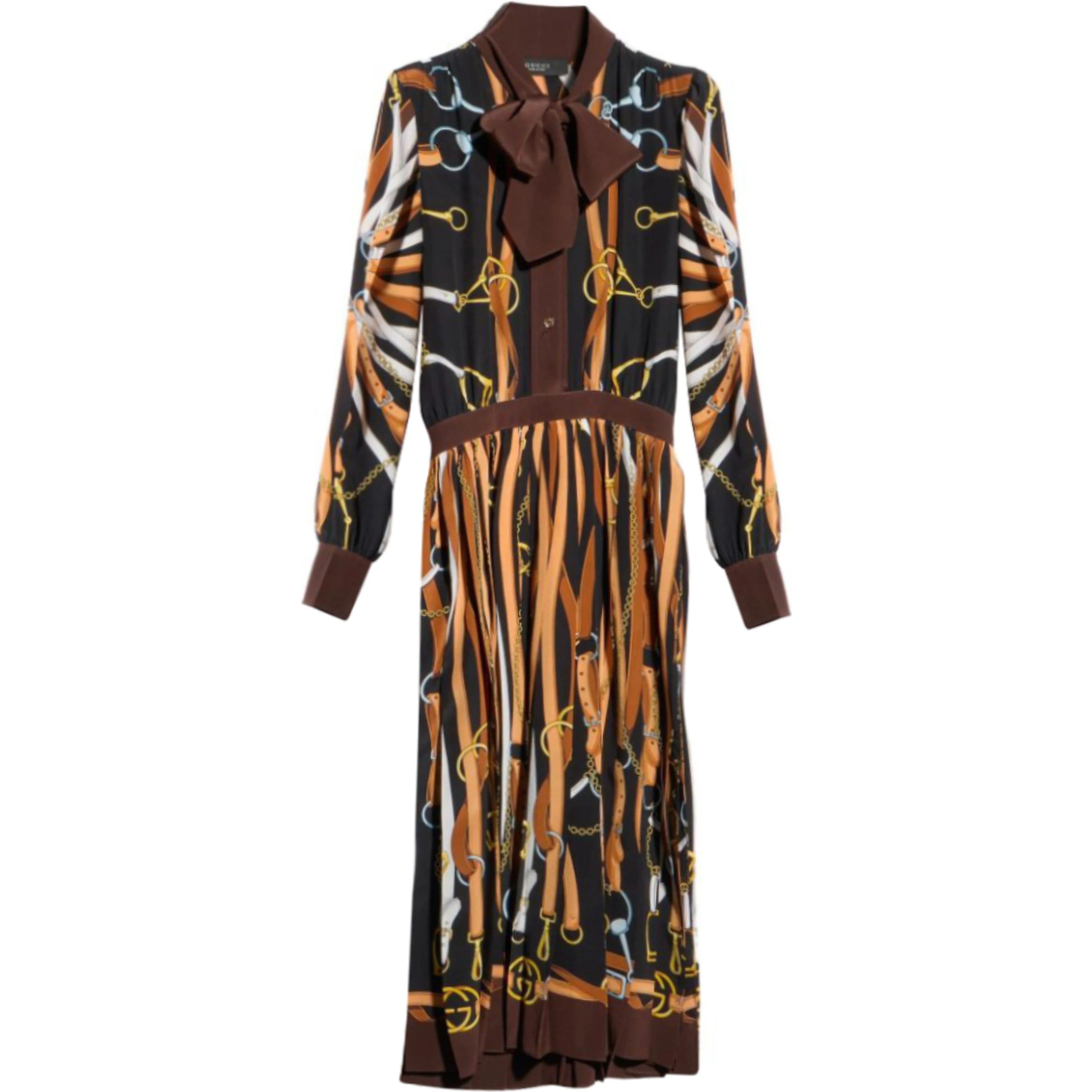 Gucci Dresses Black/Brown