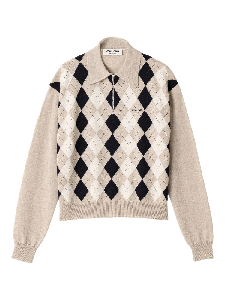 Miu Miu T-shirts and Polos Beige