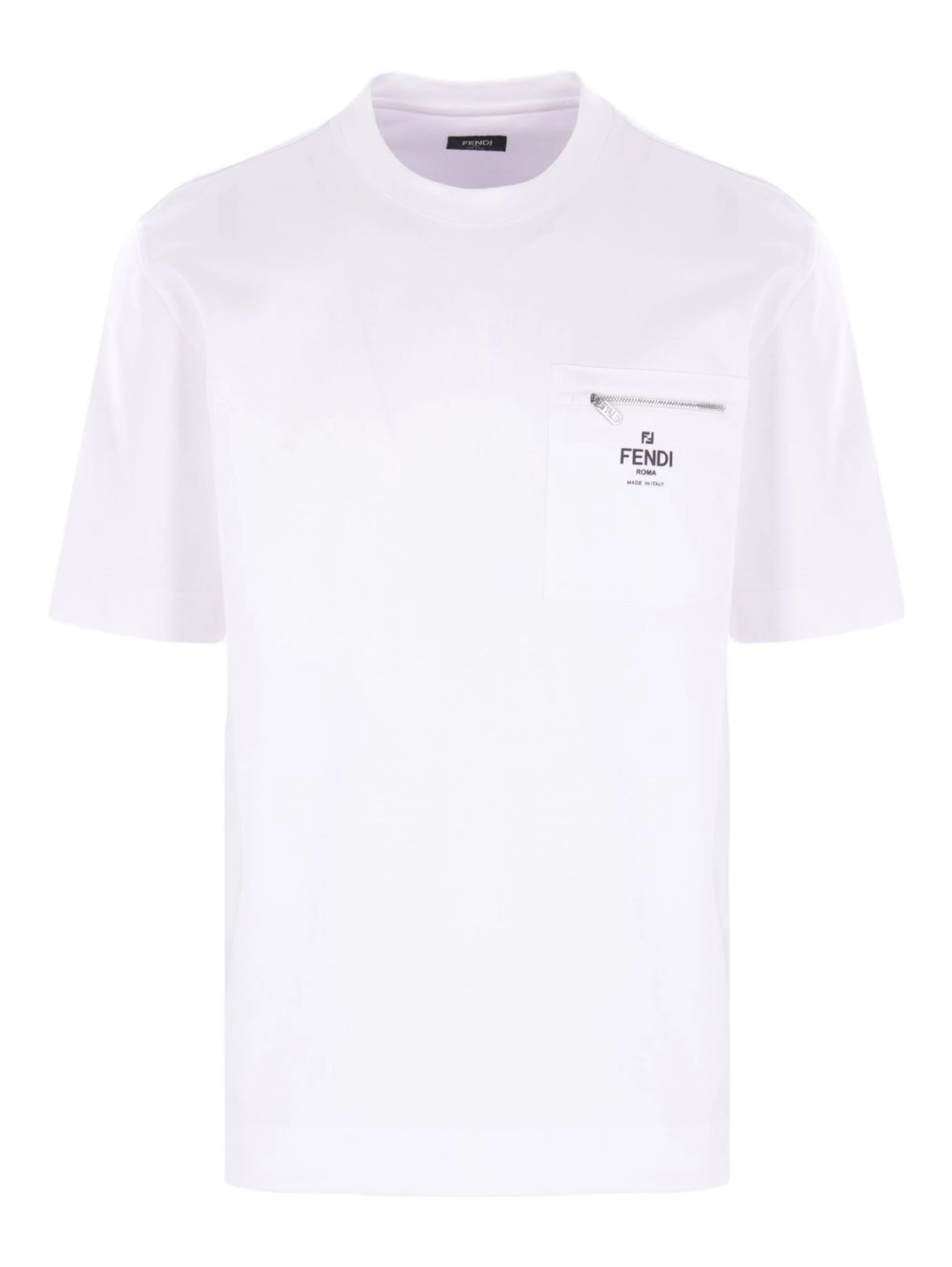 Fendi T-shirts and Polos White