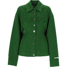MAX MARA SPORTMAX Coats Olive