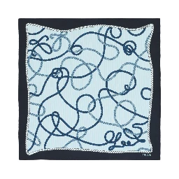 Loewe Scarfs Navy/green