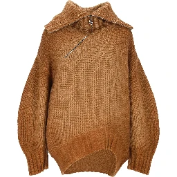 The Attico Sweaters Camel