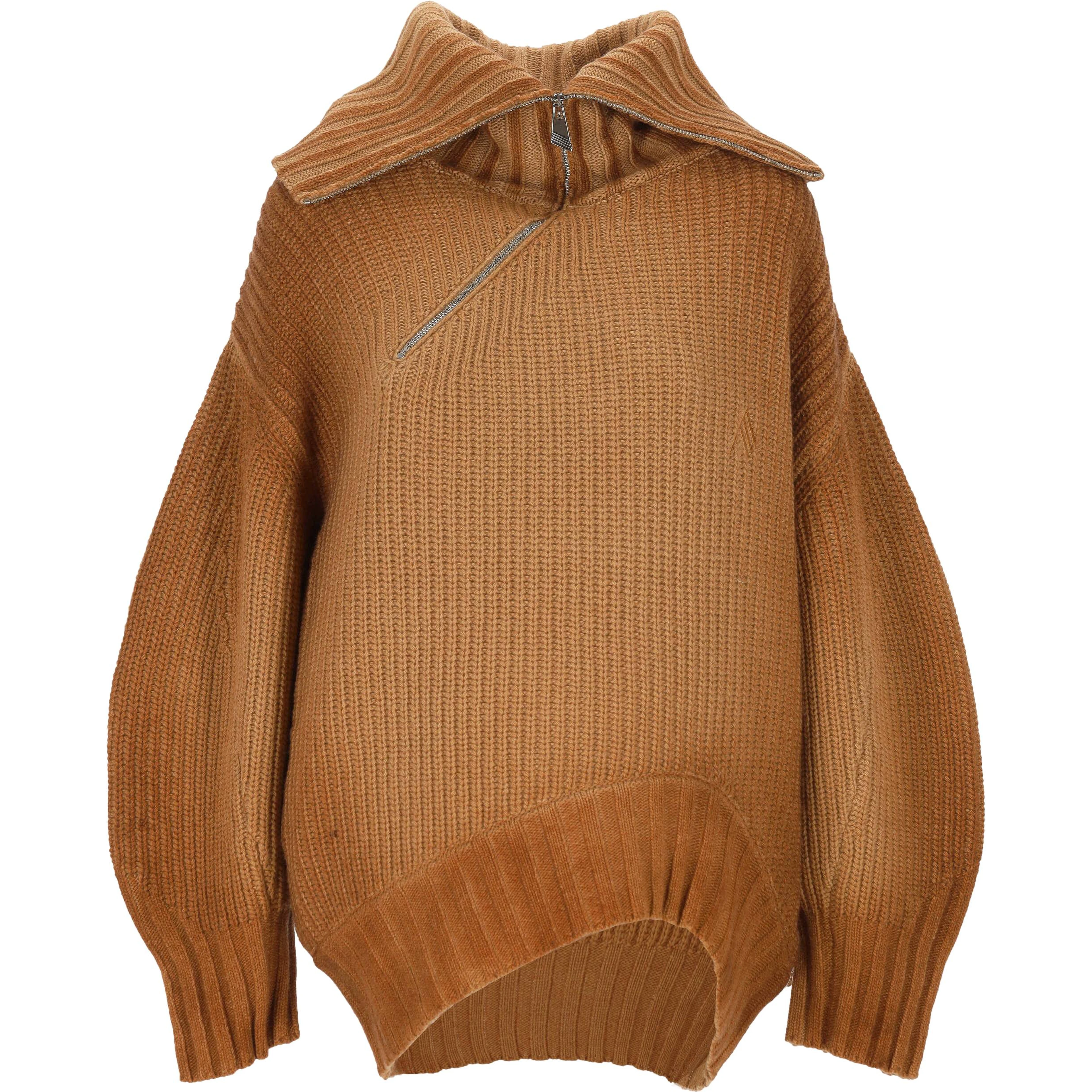 The Attico Sweaters Camel