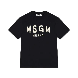 MSGM KIDS T-shirts and Polos Black