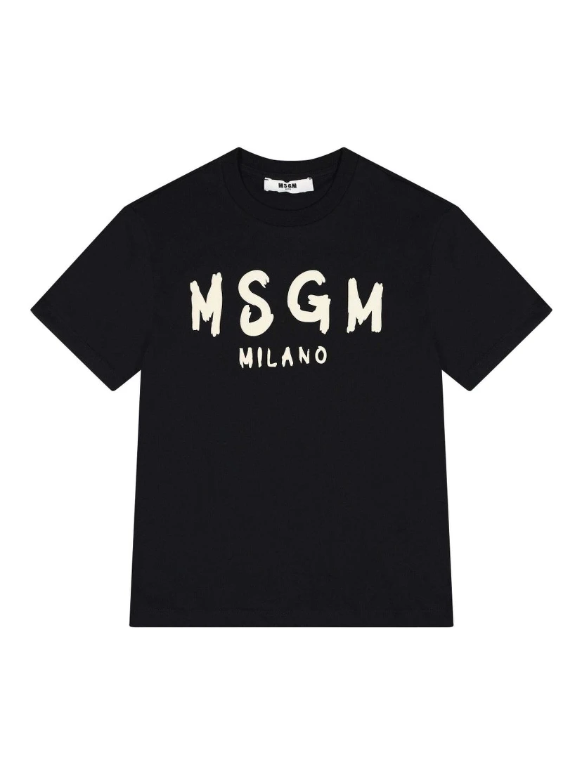 MSGM KIDS T-shirts and Polos Black