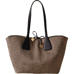 Borbonese Bags.. Natural/Black