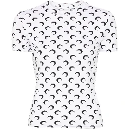 MARINE SERRE T-shirts and Polos Optical white