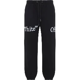Off White Trousers Black