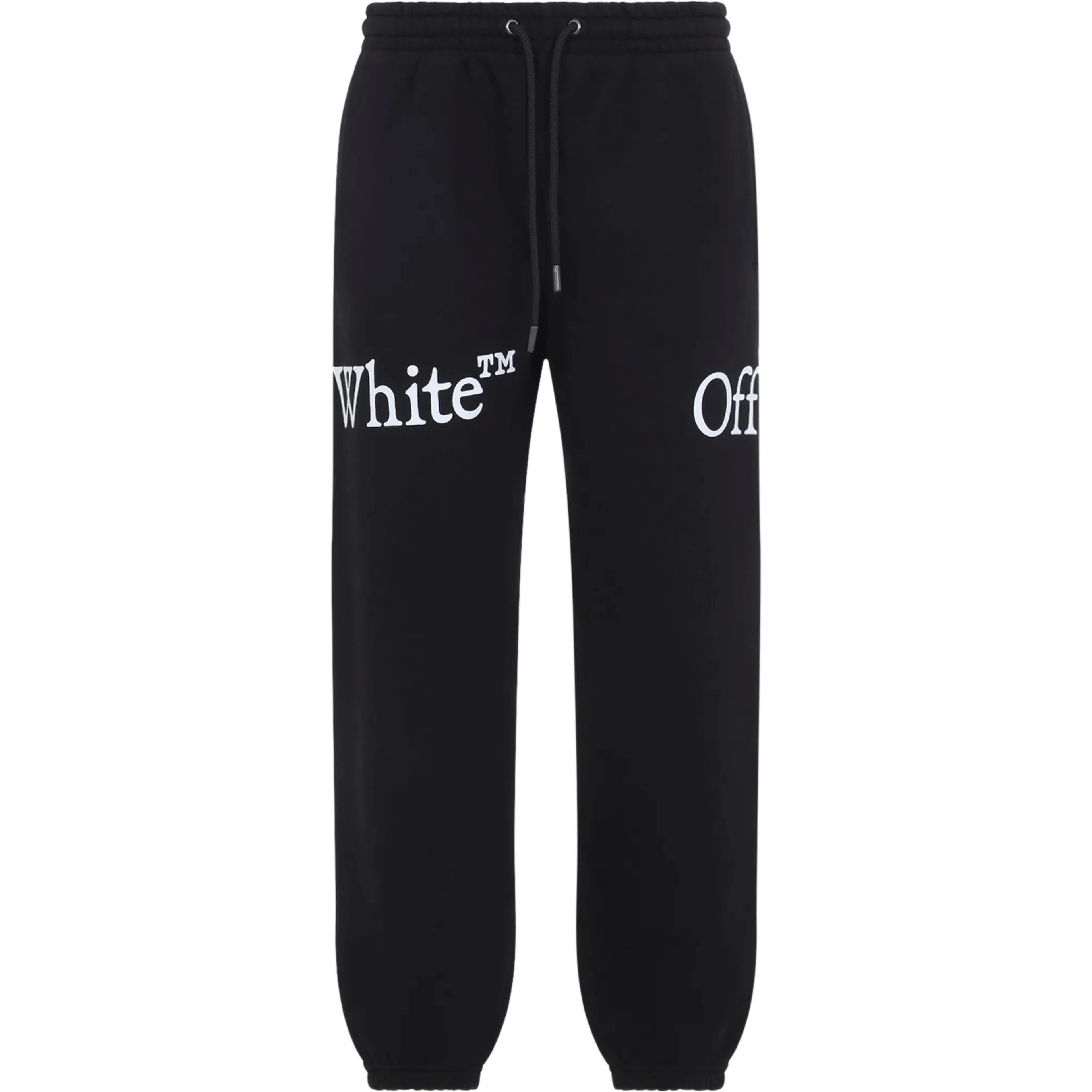 Off White Trousers Black