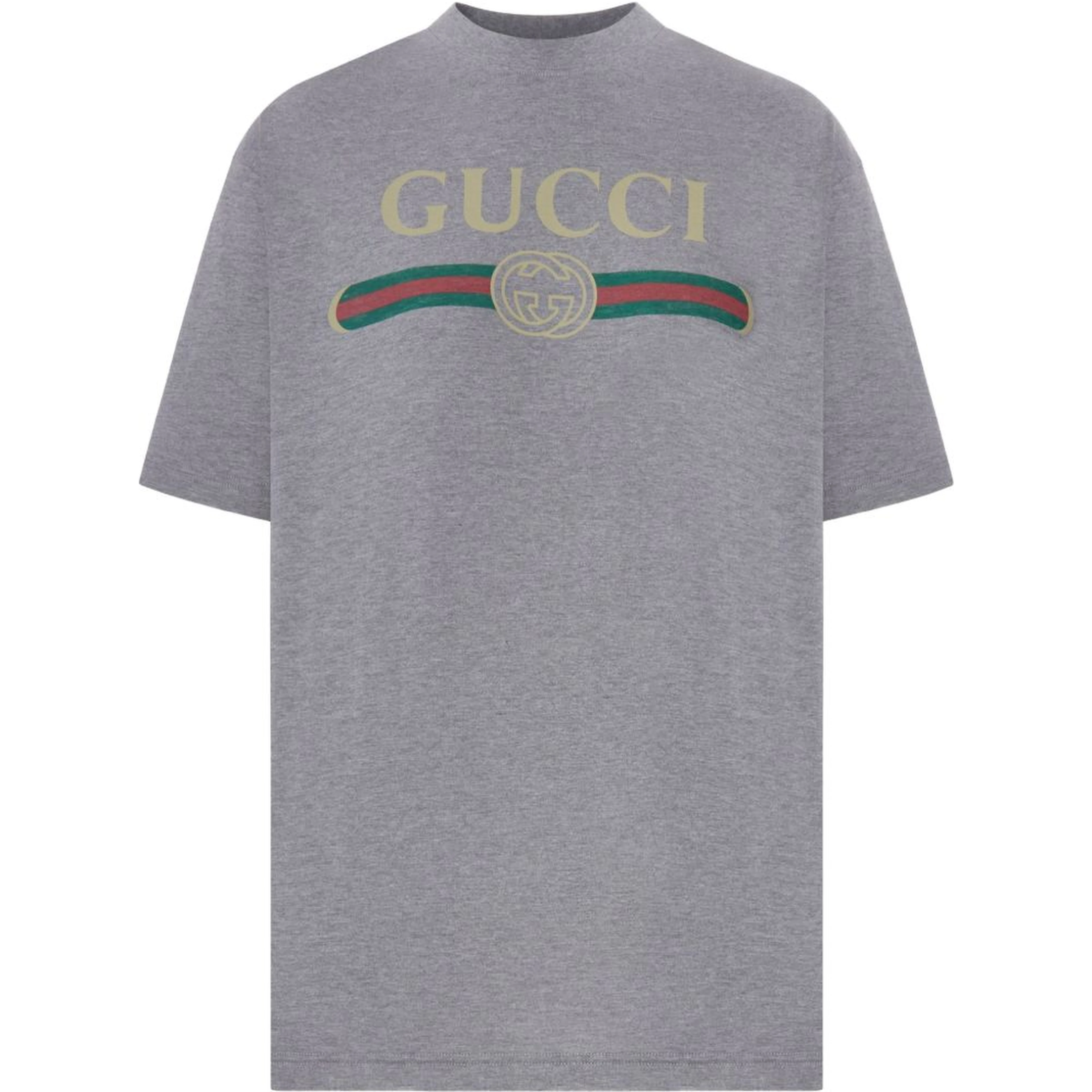 Gucci T-shirts and Polos Grey