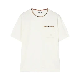 Burberry T-shirts and Polos Chalk
