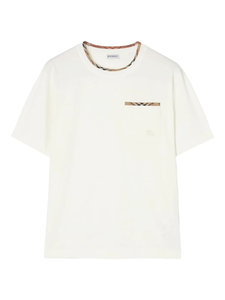 Burberry T-shirts and Polos Chalk