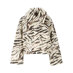 GANNI Jackets egret