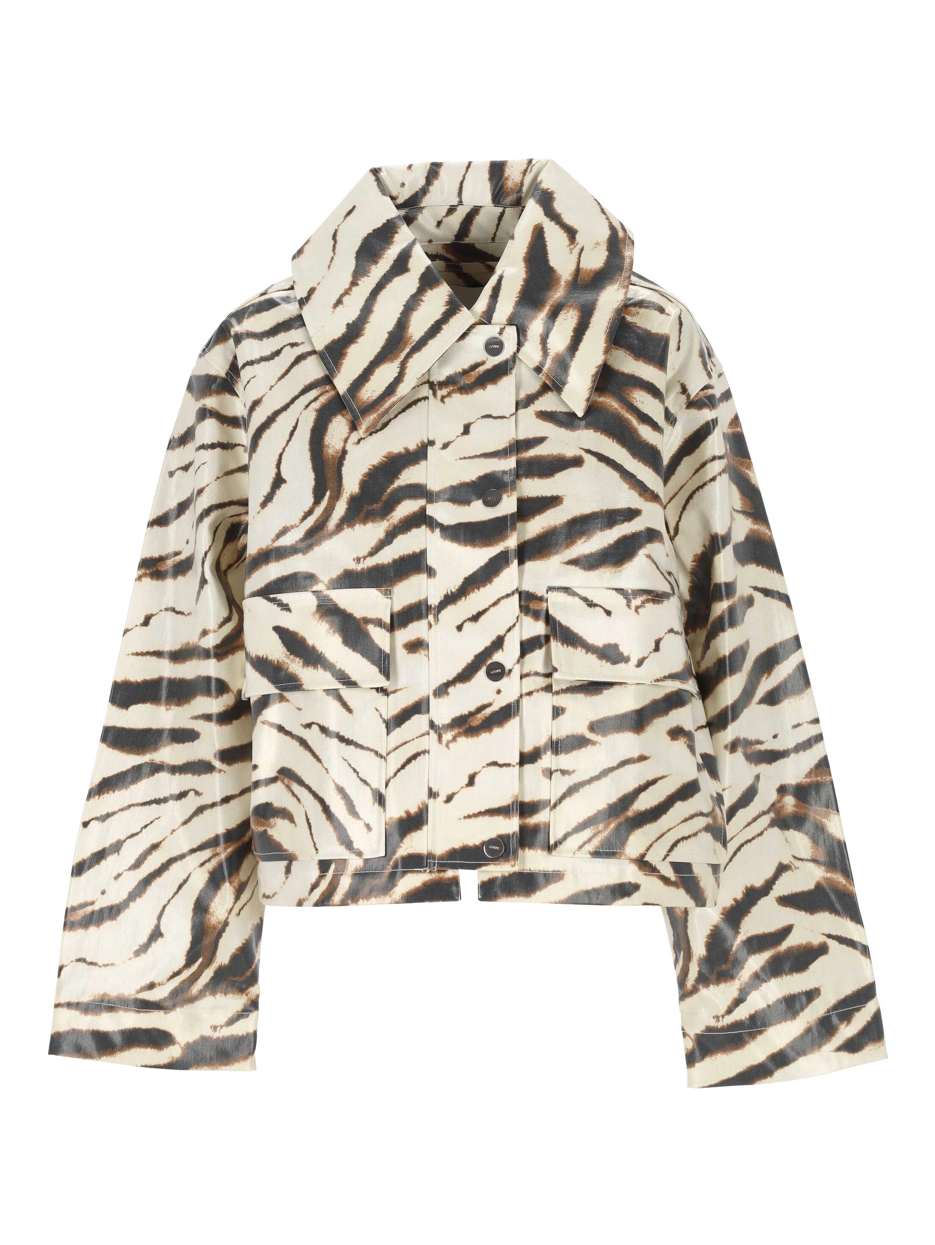 GANNI Jackets egret
