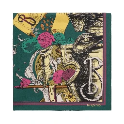Burberry Scarfs Emerald Green