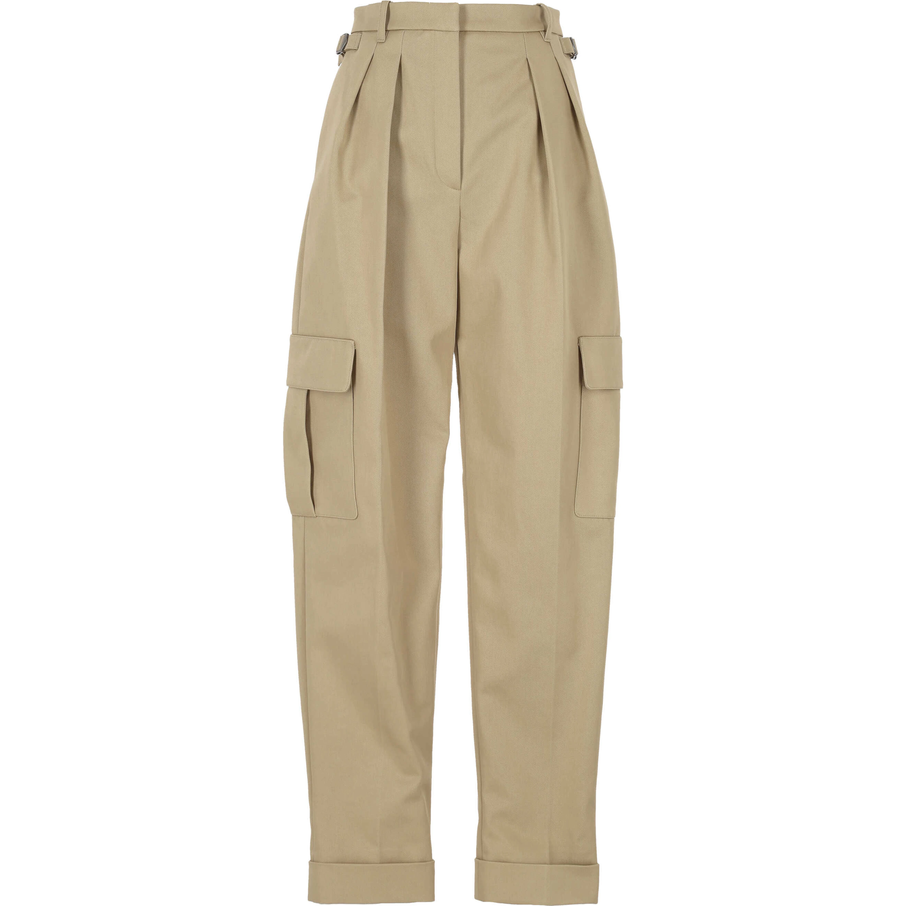 MUGLER Trousers Beige