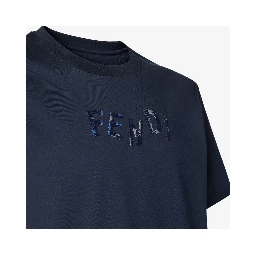 Fendi T-shirts and Polos Dark Blue