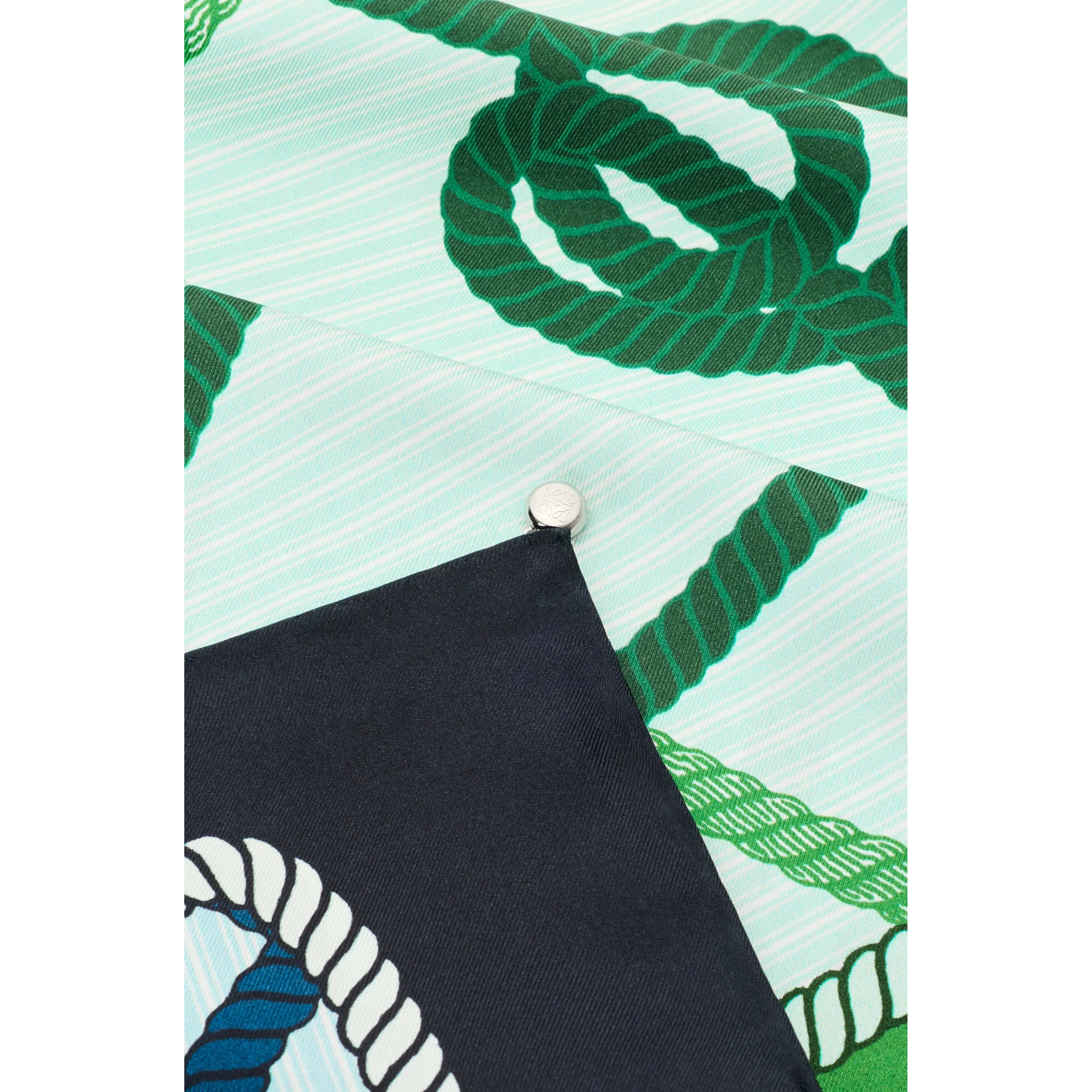 Loewe Scarfs Navy/green