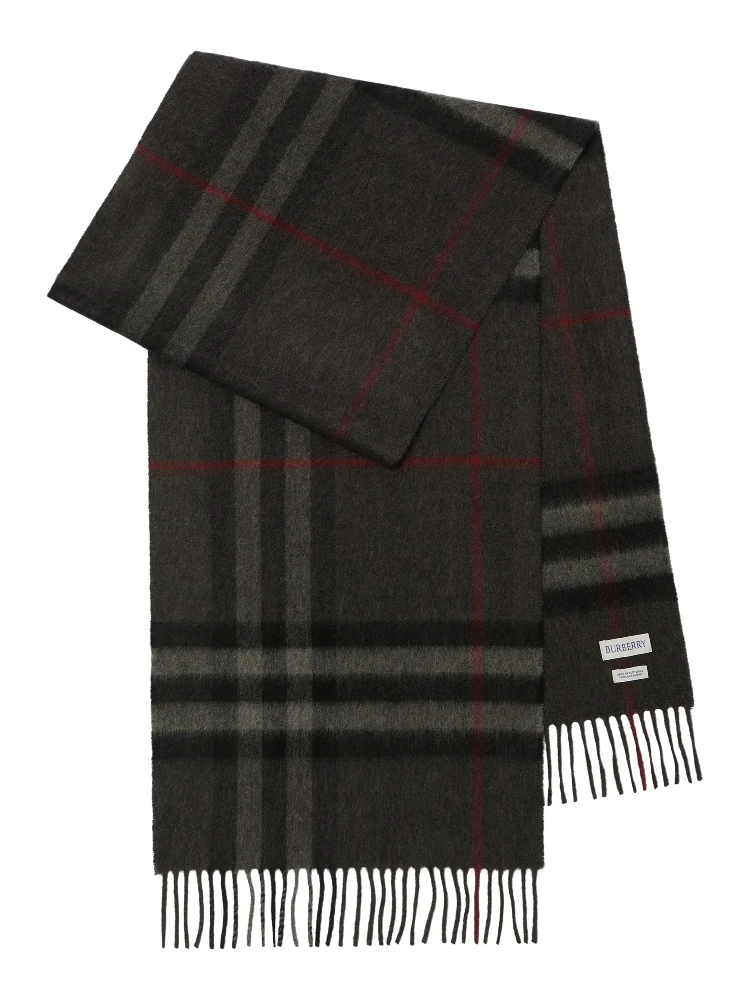 Burberry Scarfs Charcoal grey