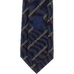 Gucci Ties Navy Blue/ Red