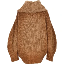 The Attico Sweaters Camel
