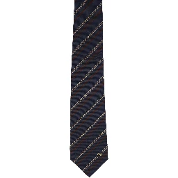 Gucci Ties Navy Blue/ Red