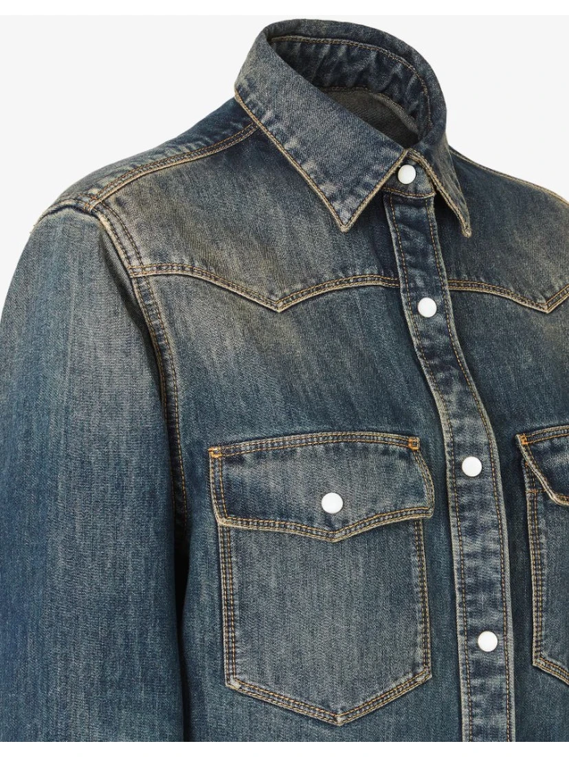 Fendi Shirts Blue
