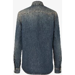 Fendi Shirts Blue
